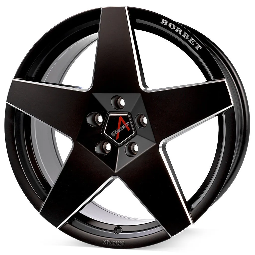 Borbet A - black matt