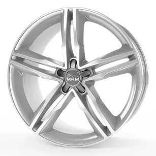 MAM A1 - silver painted