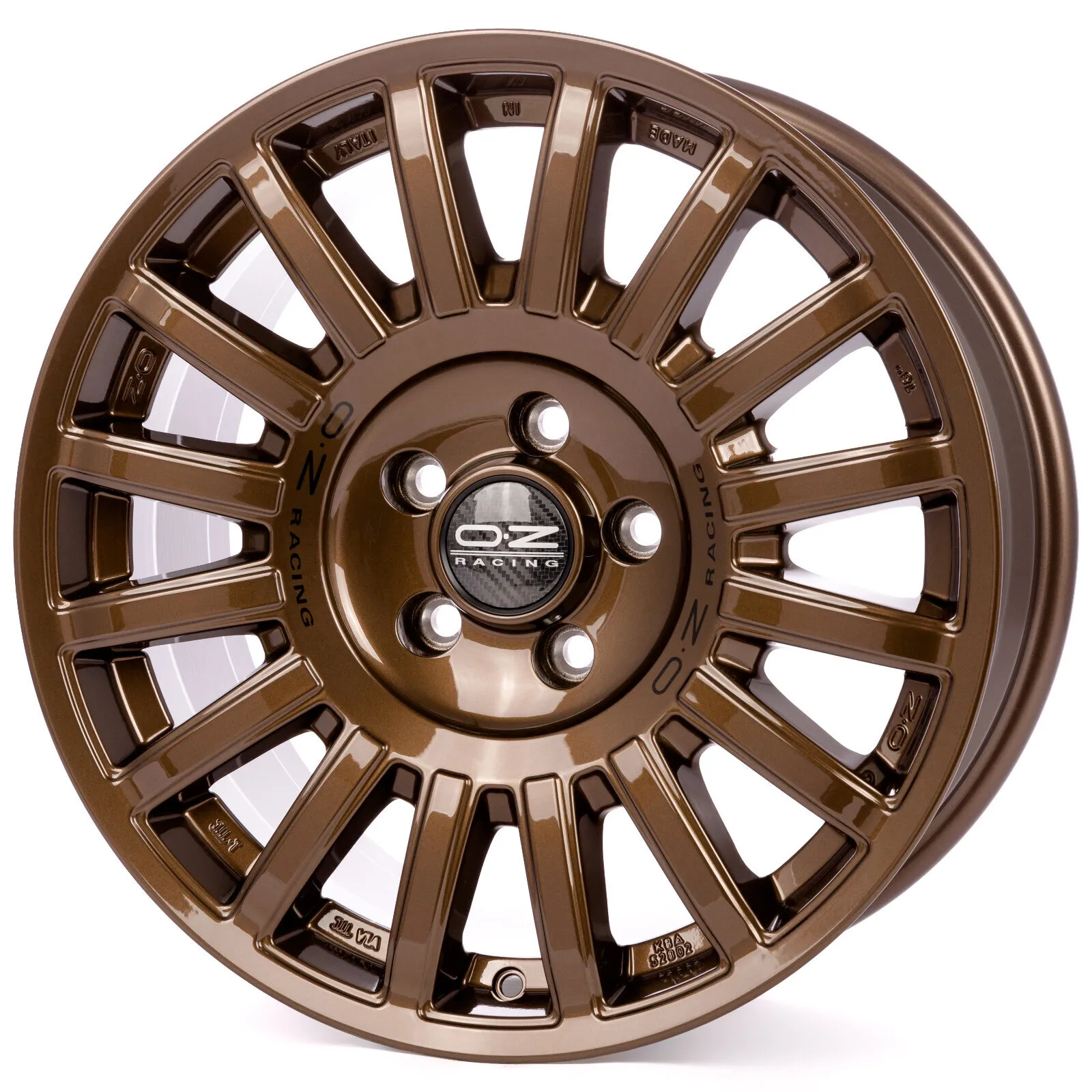 OZ Rally Raid - Gloss Bronze + Black Lettering